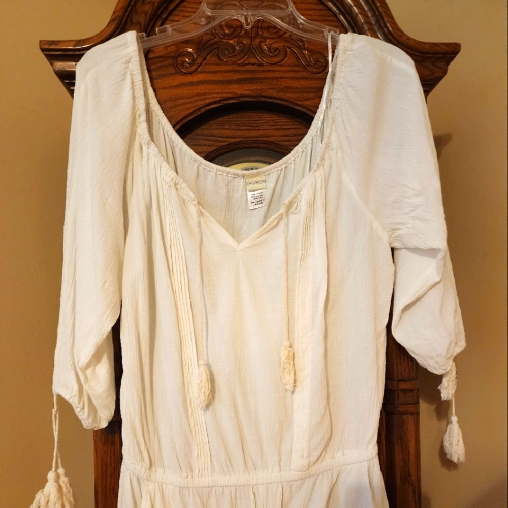 L*SPACE Women's 3/4 Sleeve Romper - Picture 3 of 12